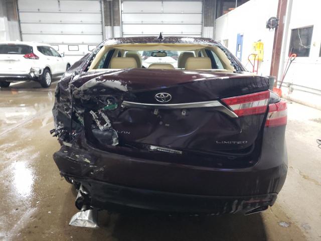 4T1BK1EB5DU057615 - 2013 TOYOTA AVALON BASE 紫色 照片 6