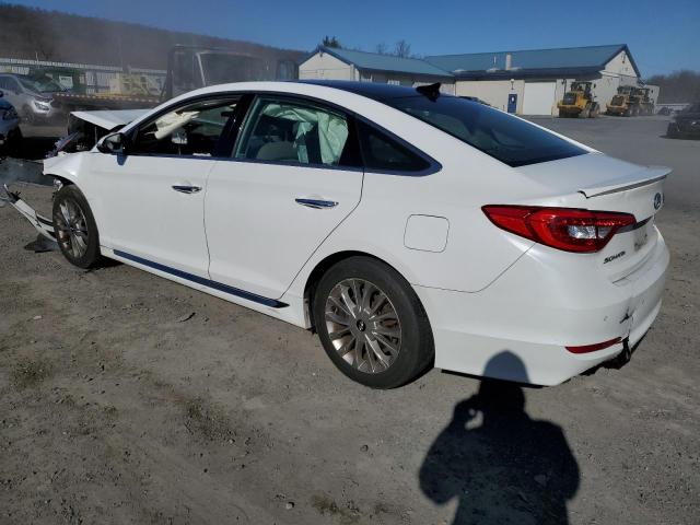 5NPE34AF4FH013711 - 2015 HYUNDAI SONATA SPORT WHITE photo 2