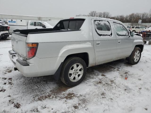 2HJYK16528H542869 - 2008 HONDA RIDGELINE RTL SILVER photo 3