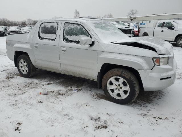 2HJYK16528H542869 - 2008 HONDA RIDGELINE RTL SILVER photo 4