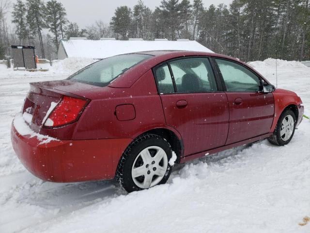 1G8AJ55F27Z124489 - 2007 SATURN ION LEVEL 2 BURGUNDY photo 3