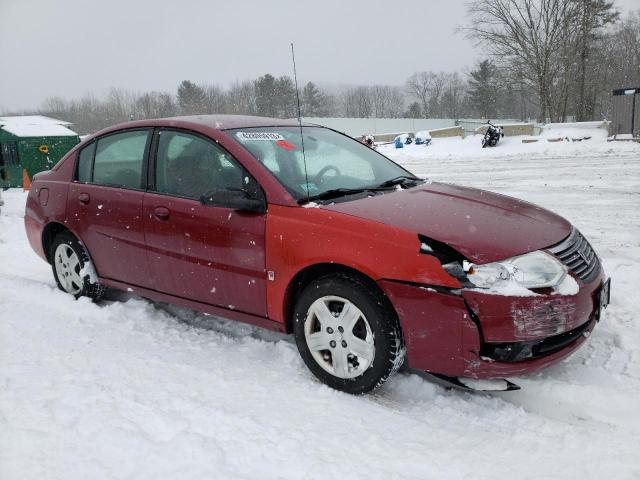 1G8AJ55F27Z124489 - 2007 SATURN ION LEVEL 2 勃艮第红 照片 4