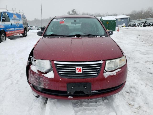 1G8AJ55F27Z124489 - 2007 SATURN ION LEVEL 2 勃艮第红 照片 5