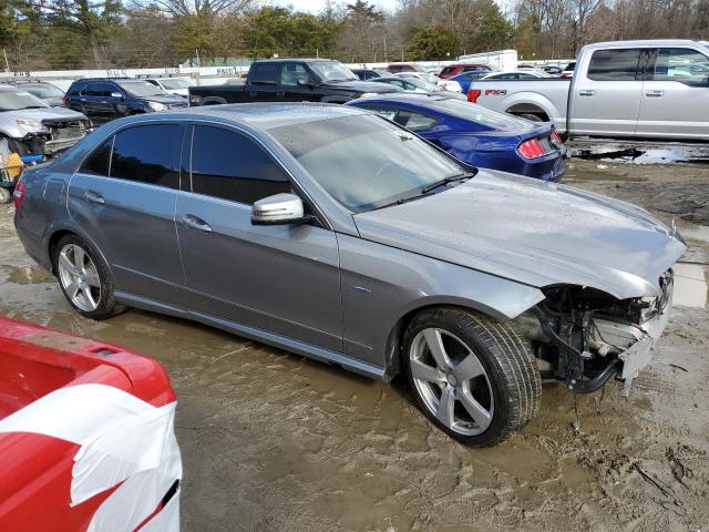 WDDHF8JB1CA632624 - 2012 MERCEDES-BENZ E 350 4MATIC SILVER photo 4