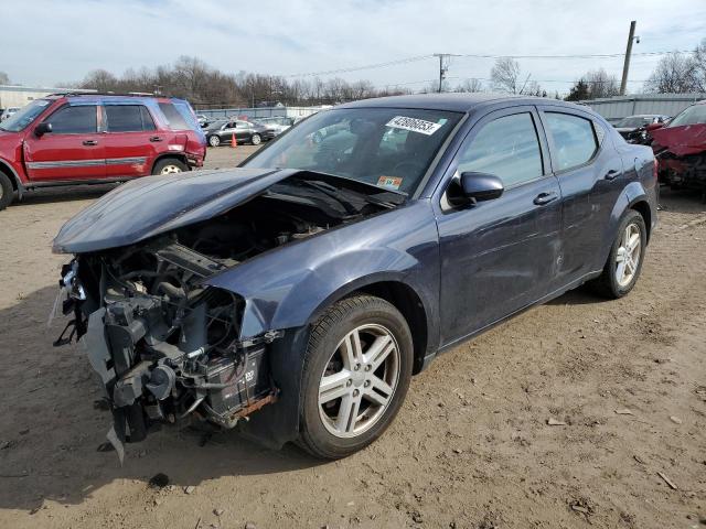 1B3BD1FB5BN537059 - 2011 DODGE AVENGER MAINSTREET BLUE photo 1