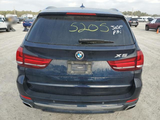 5UXKR6C35H0J85180 - 2017 BMW X5 XDRIVE50I BLUE photo 6