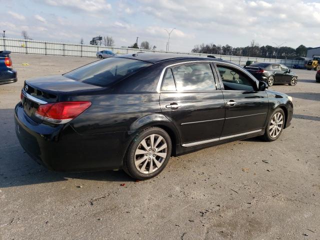 4T1BK3DB1BU375841 - 2011 TOYOTA AVALON BASE BLACK photo 3