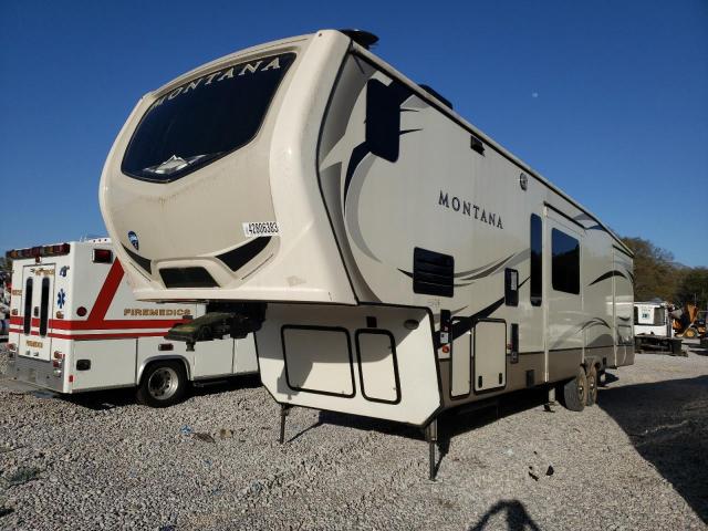 4YDF38224J4702862 - 2018 KEYSTONE MONTANA TAN photo 2
