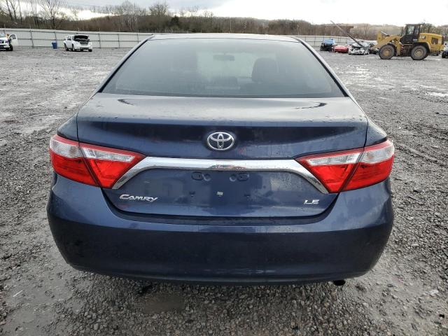 4T4BF1FK2GR573332 - 2016 TOYOTA CAMRY LE BLUE photo 6