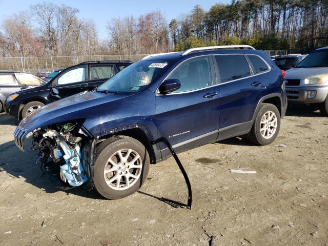 1C4PJMCS0FW665941 - 2015 JEEP CHEROKEE LATITUDE BLUE photo 1