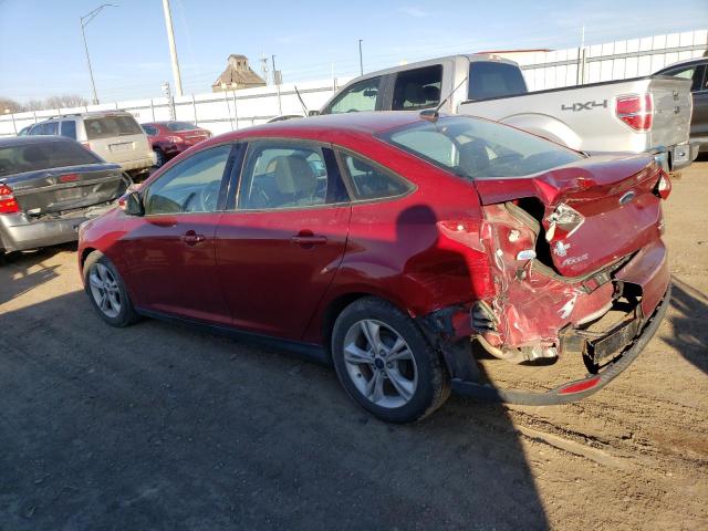 1FADP3F25EL457969 - 2014 FORD FOCUS SE RED photo 2