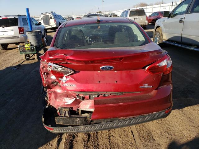 1FADP3F25EL457969 - 2014 FORD FOCUS SE RED photo 6