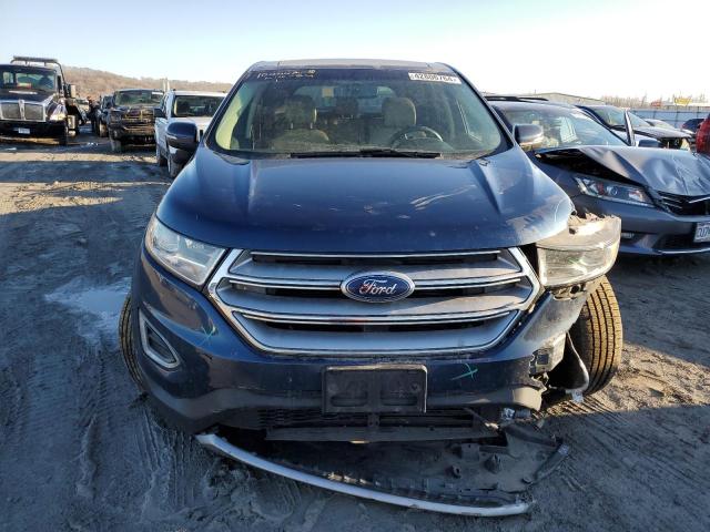 2FMPK3J9XHBB74056 - 2017 FORD EDGE SEL BLUE photo 5