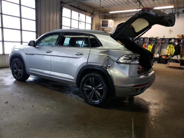 1V2ME2CA9MC239651 - 2021 VOLKSWAGEN ATLAS CROS SE Серебристый фото 2