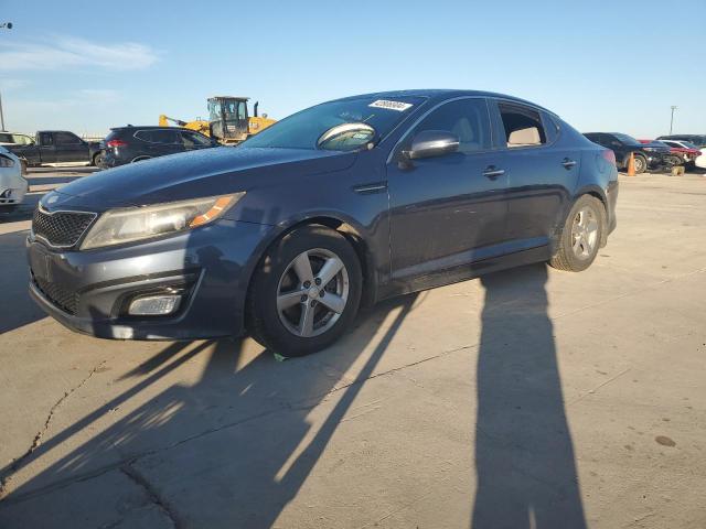 5XXGM4A76FG365943 - 2015 KIA OPTIMA LX BLUE photo 1