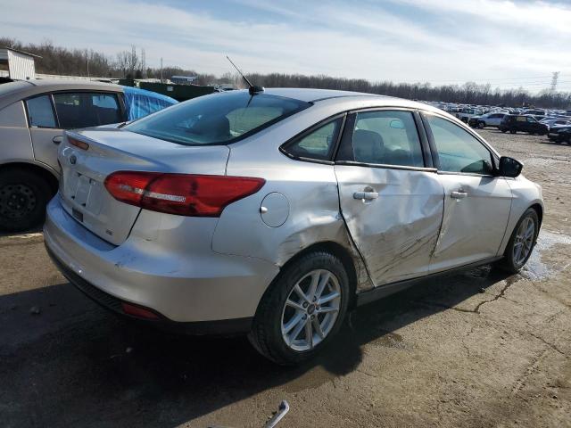 1FADP3F29HL259495 - 2017 FORD FOCUS SE SILVER photo 3