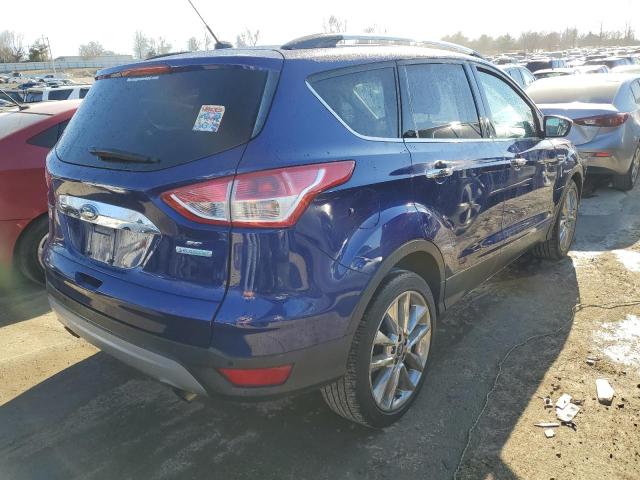 1FMCU0GX4EUD84879 - 2014 FORD ESCAPE SE BLUE photo 3