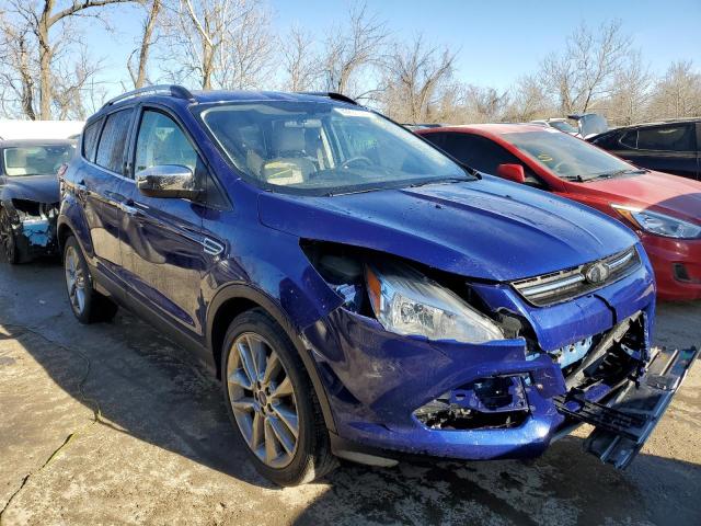 1FMCU0GX4EUD84879 - 2014 FORD ESCAPE SE BLUE photo 4