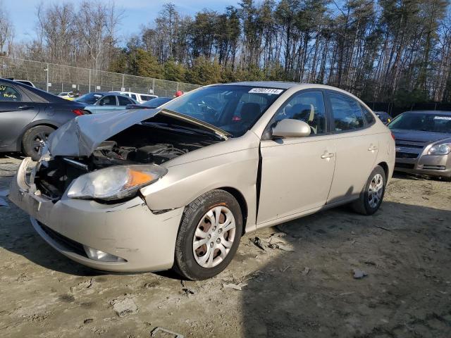 KMHDU4AD0AU145625 - 2010 HYUNDAI ELANTRA BLUE BEIGE photo 1