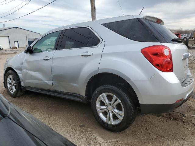 2GNALAEK1F6156888 - 2015 CHEVROLET EQUINOX LS SILVER photo 2