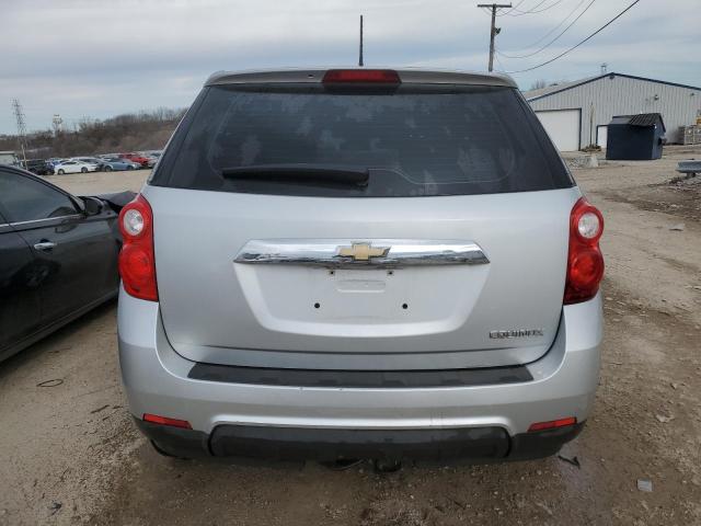 2GNALAEK1F6156888 - 2015 CHEVROLET EQUINOX LS SILVER photo 6