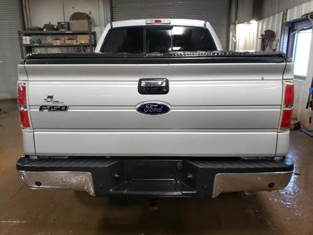 1FTFW1ET8BKE14443 - 2011 FORD F150 SUPERCREW SILVER photo 6