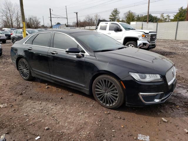 3LN6L5E90HR645132 - 2017 LINCOLN MKZ RESERVE შავი ფოტო 4