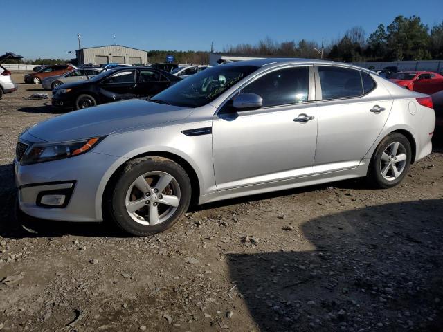 5XXGM4A71EG322027 - 2014 KIA OPTIMA LX SILVER photo 1