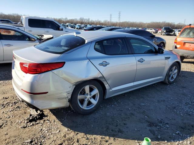 5XXGM4A71EG322027 - 2014 KIA OPTIMA LX SILVER photo 3