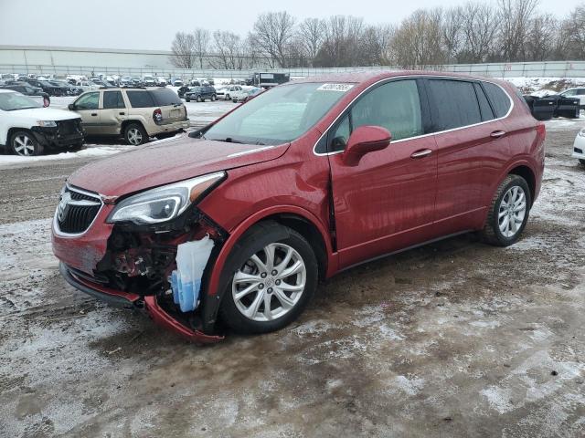 LRBFXBSA0KD141409 - 2019 BUICK ENVISION PREFERRED RED photo 1