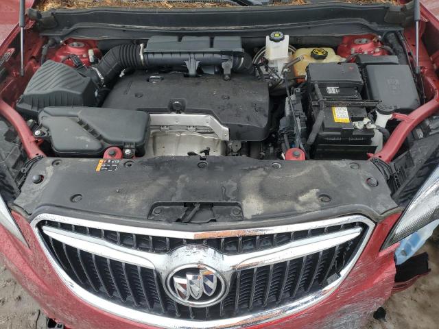 LRBFXBSA0KD141409 - 2019 BUICK ENVISION PREFERRED RED photo 12