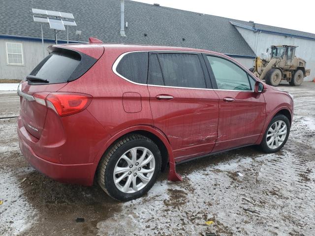 LRBFXBSA0KD141409 - 2019 BUICK ENVISION PREFERRED RED photo 3