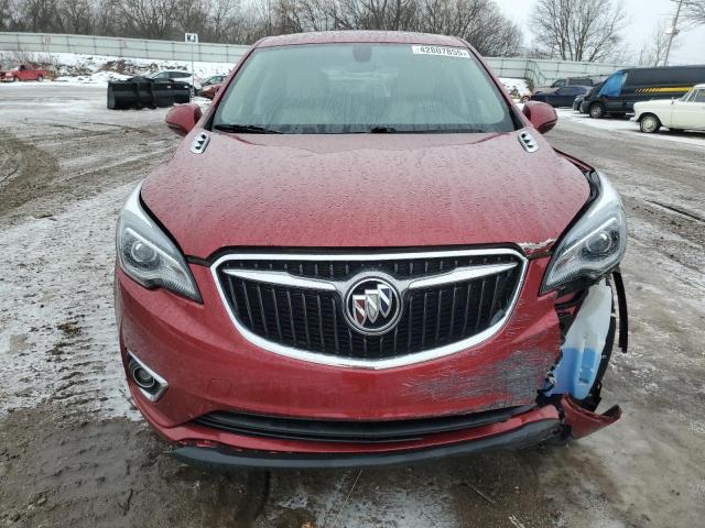 LRBFXBSA0KD141409 - 2019 BUICK ENVISION PREFERRED RED photo 5