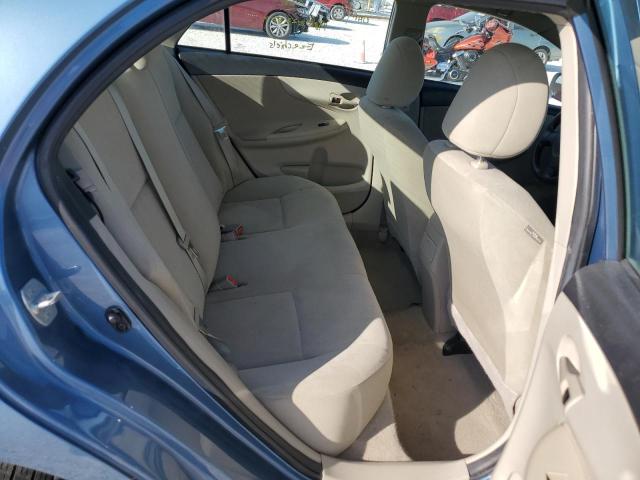 5YFBU4EEXDP094540 - 2013 TOYOTA COROLLA BASE BLUE photo 10
