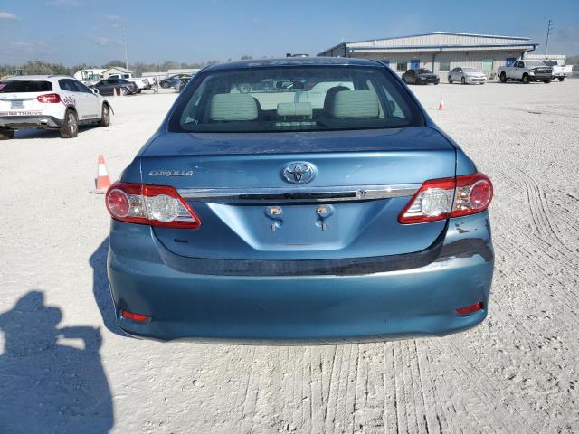 5YFBU4EEXDP094540 - 2013 TOYOTA COROLLA BASE BLUE photo 6