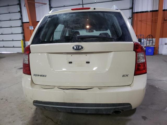 KNAHH8A88C7401786 - 2012 KIA RONDO CREAM photo 6