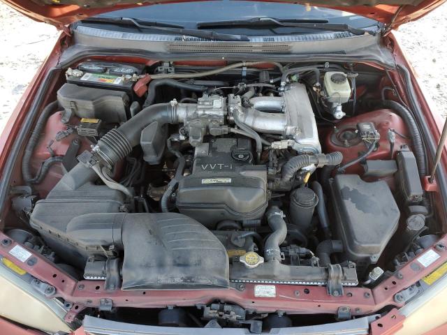 JTHBD182410014671 - 2001 LEXUS IS 300 RED photo 11