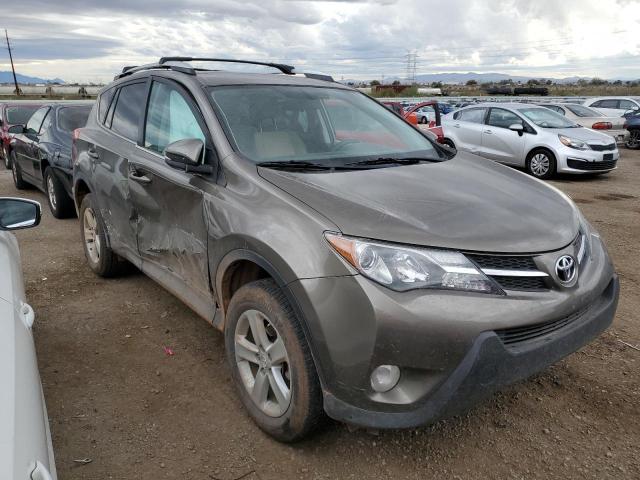 2T3WFREV2DW052099 - 2013 TOYOTA RAV4 XLE BROWN photo 4