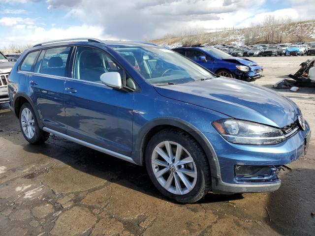 3VWH17AU0KM517936 - 2019 VOLKSWAGEN GOLF ALLTR S BLUE photo 4