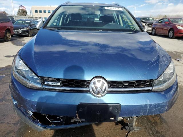 3VWH17AU0KM517936 - 2019 VOLKSWAGEN GOLF ALLTR S BLUE photo 5