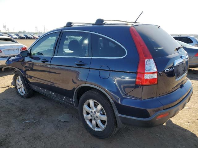 JHLRE48787C001636 - 2007 HONDA CR-V EXL BLUE photo 2