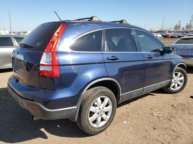 JHLRE48787C001636 - 2007 HONDA CR-V EXL BLUE photo 3