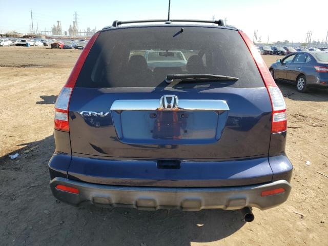 JHLRE48787C001636 - 2007 HONDA CR-V EXL BLUE photo 6