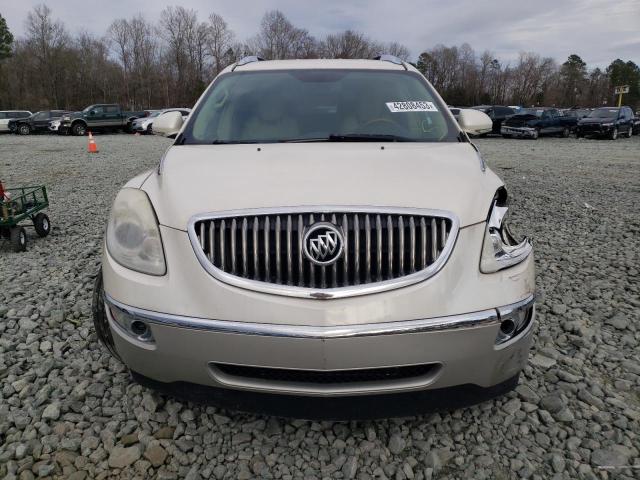 5GALRBED1AJ189314 - 2010 BUICK ENCLAVE CXL WHITE photo 5