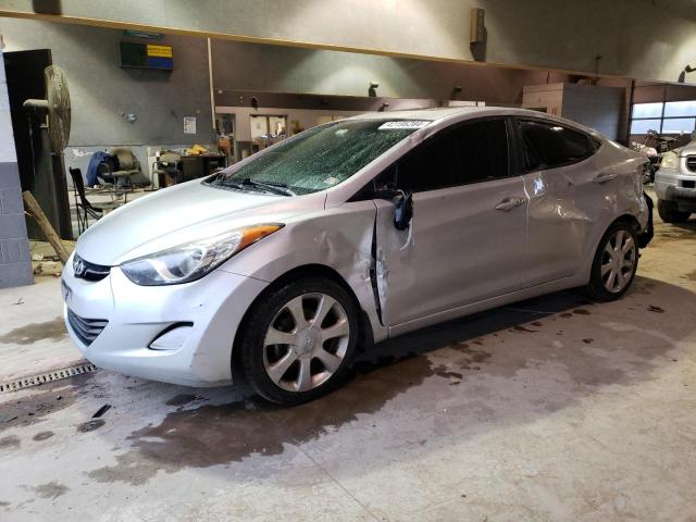 KMHDH4AE2DU957400 - 2013 HYUNDAI ELANTRA GLS SILVER photo 1