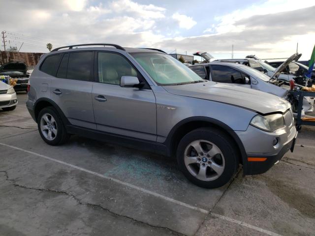 WBXPC93468WJ09759 - 2008 BMW X3 3.0SI SILVER photo 4