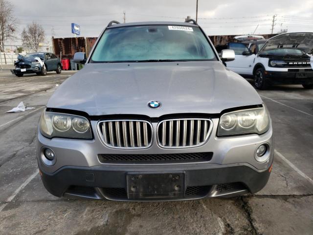 WBXPC93468WJ09759 - 2008 BMW X3 3.0SI SILVER photo 5