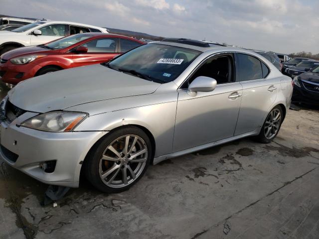 JTHBK262882073073 - 2008 LEXUS IS 250 SILVER photo 1