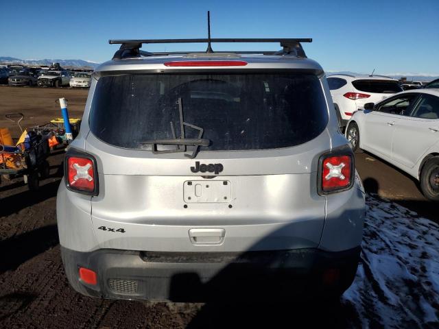 ZACCJBBB9JPH09834 - 2018 JEEP RENEGADE LATITUDE SILVER photo 6