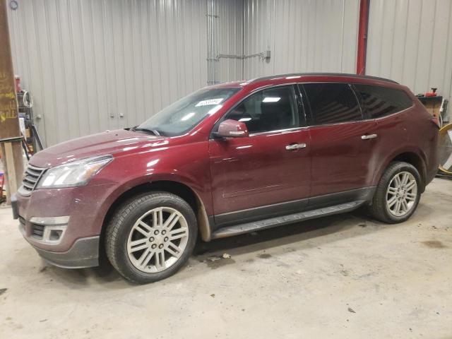 1GNKRGKD4FJ266221 - 2015 CHEVROLET TRAVERSE LT BURGUNDY photo 1